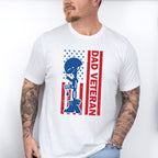 Dad Veteran - Military Unisex Crewneck T-Shirt Sweatshirt Hoodie