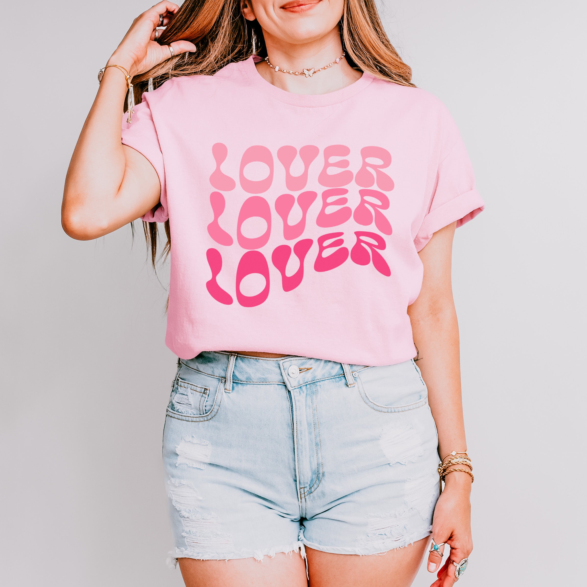 Lover Lover Lover - Valentines Theme Unisex Crewneck T-Shirt Sweatshirt Hoodie
