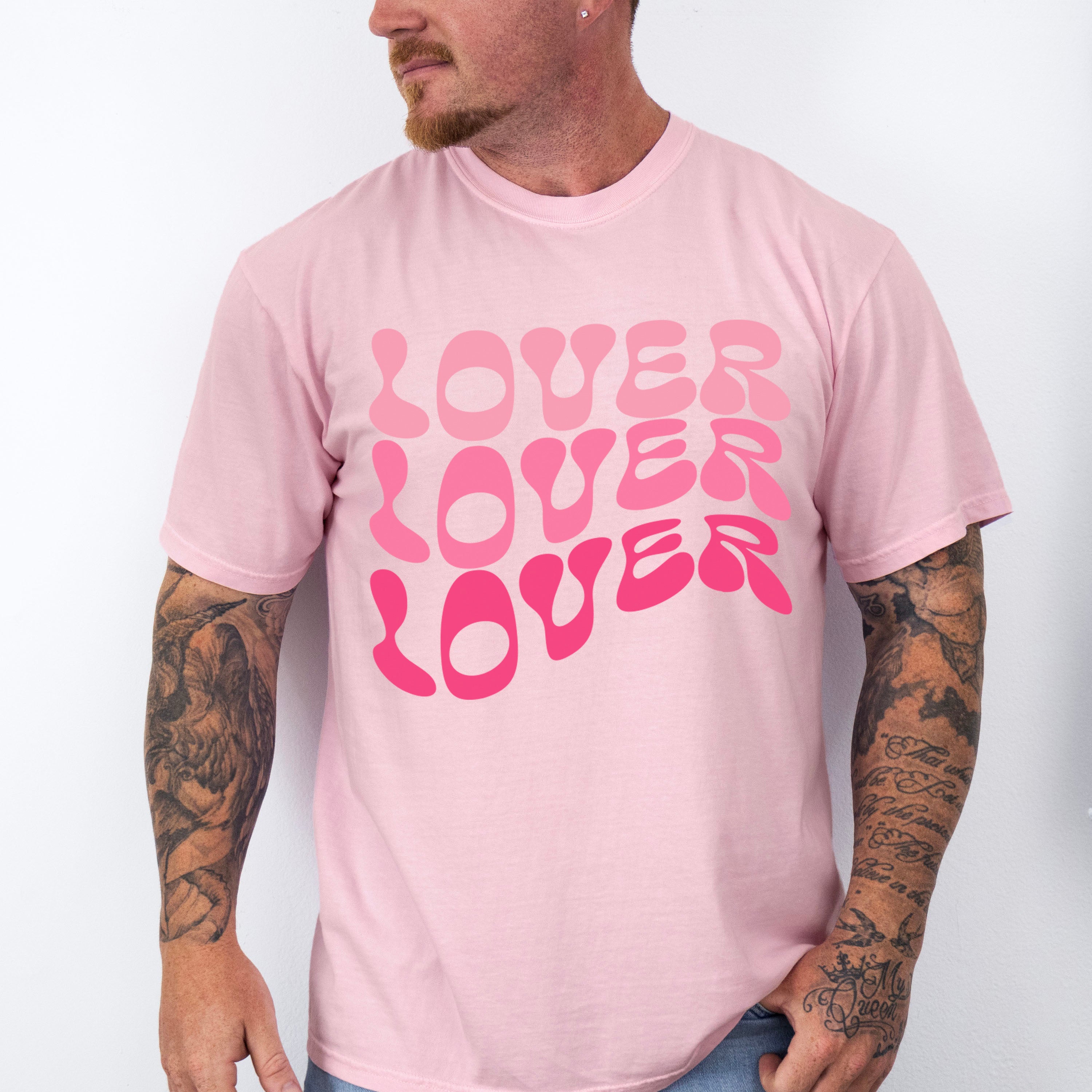 Lover Lover Lover - Valentines Theme Unisex Crewneck T-Shirt Sweatshirt Hoodie