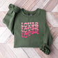 Lover Lover Lover - Valentines Theme Unisex Crewneck T-Shirt Sweatshirt Hoodie