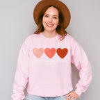 Love Never Fails - Valentines Theme Unisex Crewneck T-Shirt Sweatshirt Hoodie