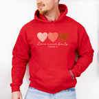 Love Never Fails - Valentines Theme Unisex Crewneck T-Shirt Sweatshirt Hoodie