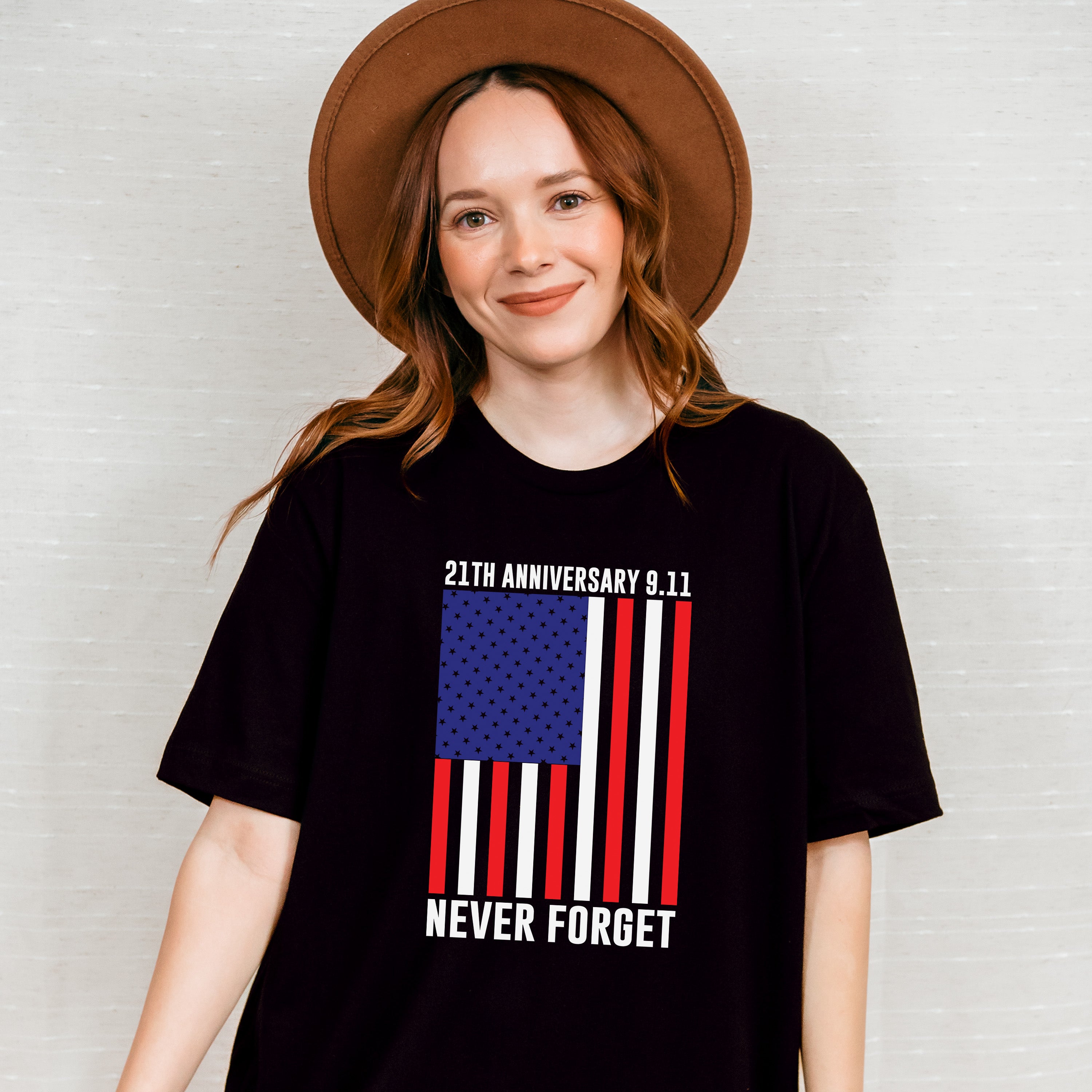 21th Anniversary 9.11 Never Forget - Military Unisex Crewneck T-Shirt Sweatshirt Hoodie