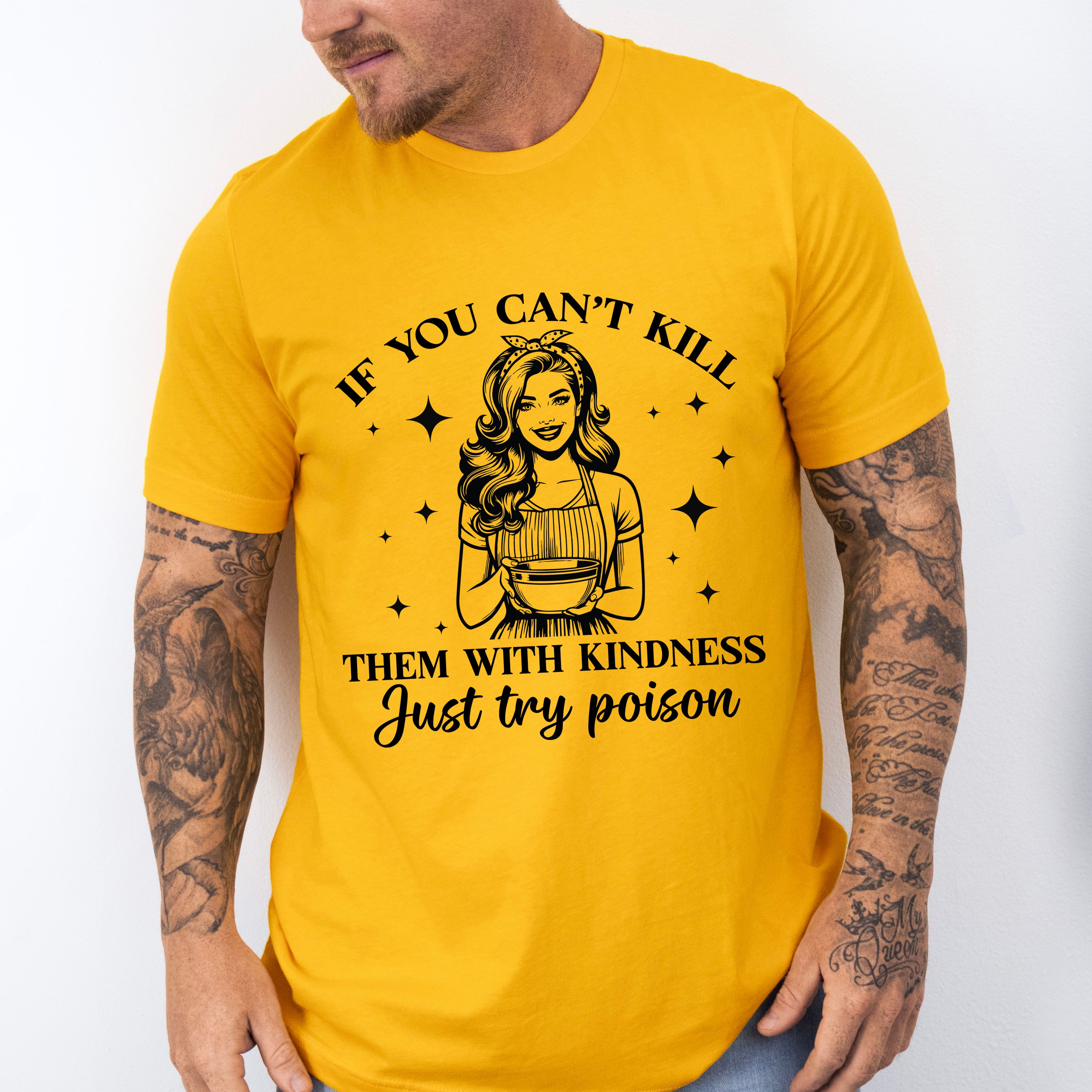 Just Try Poison - Funny Unisex Crewneck T-Shirt Sweatshirt Hoodie