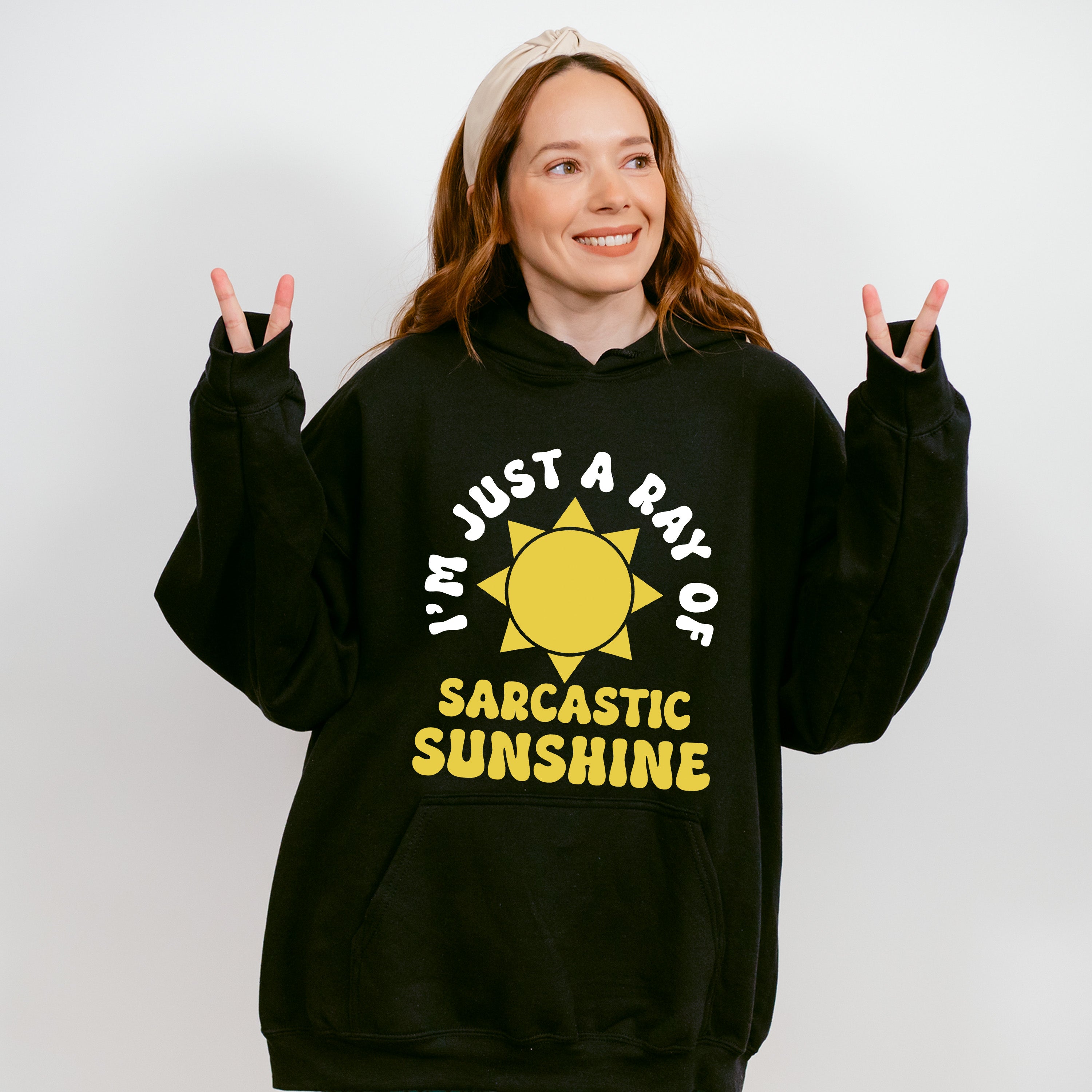 I'm Just A Ray Of Sarcastic Sunshine - Funny Unisex Crewneck T-Shirt Sweatshirt Hoodie