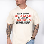 I'm A Grumpy Old Man - Funny Unisex Crewneck T-Shirt Sweatshirt Hoodie