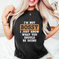 I'm Not Bossy - Funny Unisex Crewneck T-Shirt Sweatshirt Hoodie