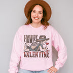 Howdy Valentine - Valentines Theme Unisex Crewneck T-Shirt Sweatshirt Hoodie