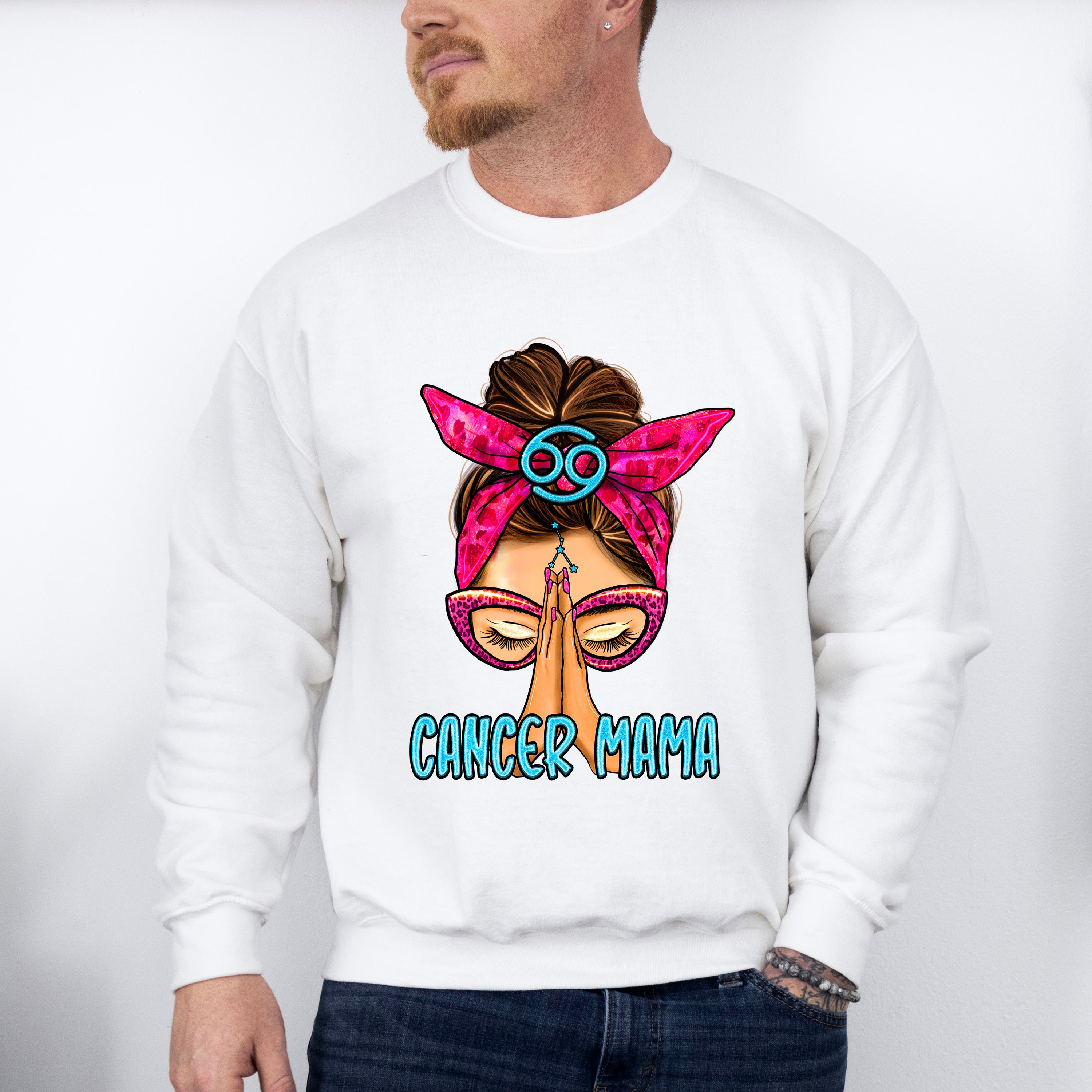 Cancer Mama - Zodiac &amp; Horoscopes Unisex Crewneck T-Shirt Sweatshirt Hoodie