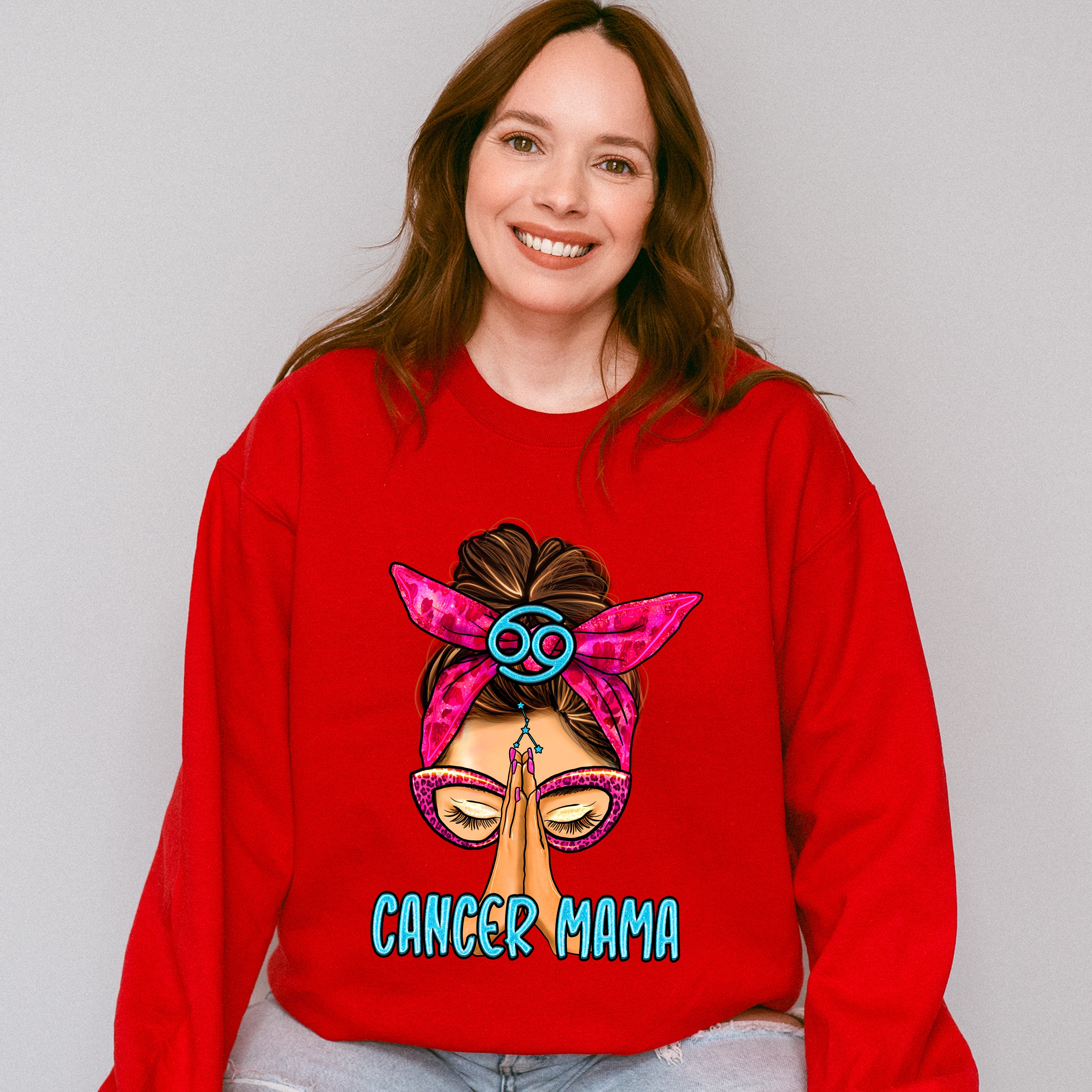 Cancer Mama - Zodiac &amp; Horoscopes Unisex Crewneck T-Shirt Sweatshirt Hoodie