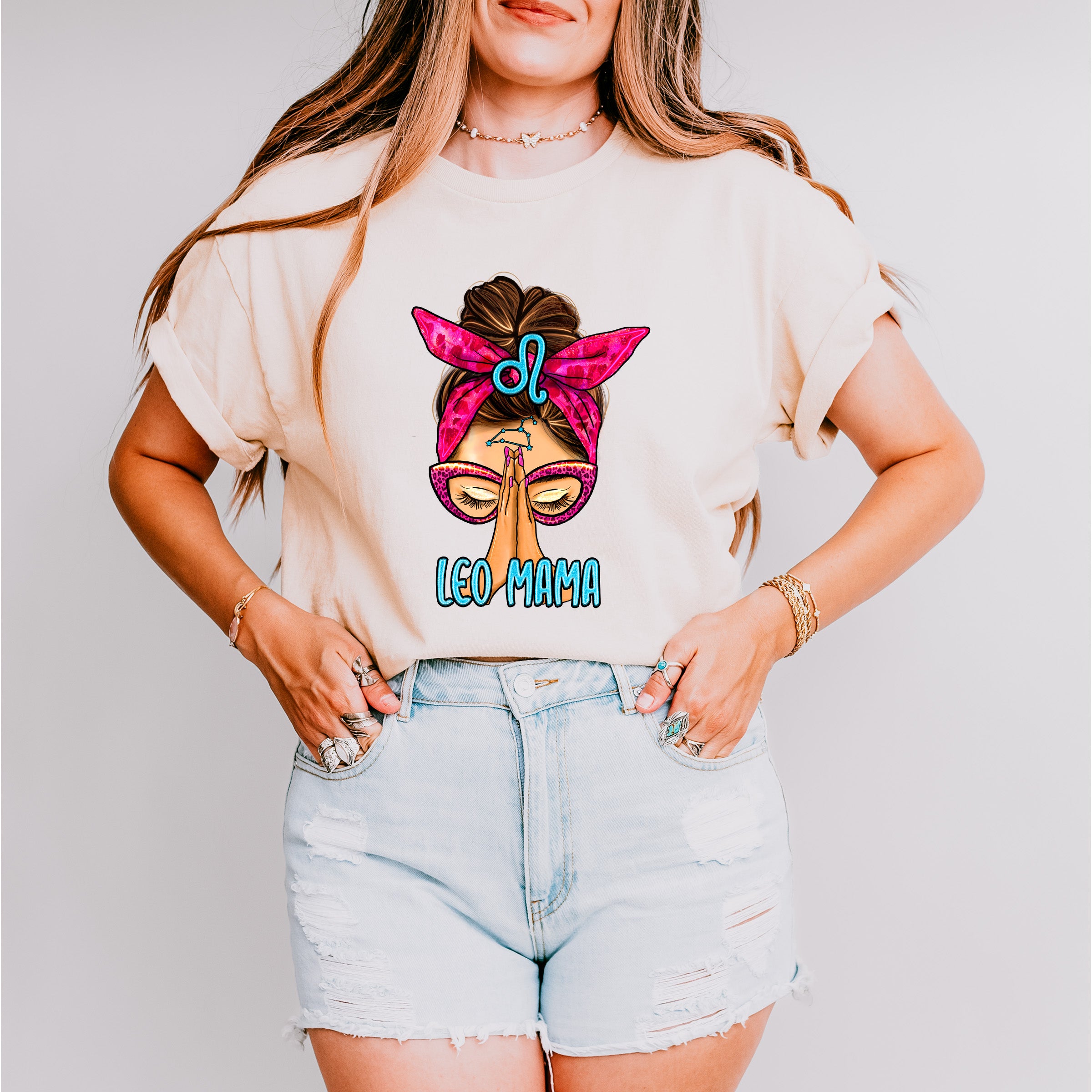 Leo Mama - Zodiac &amp; Horoscopes Unisex Crewneck T-Shirt Sweatshirt Hoodie