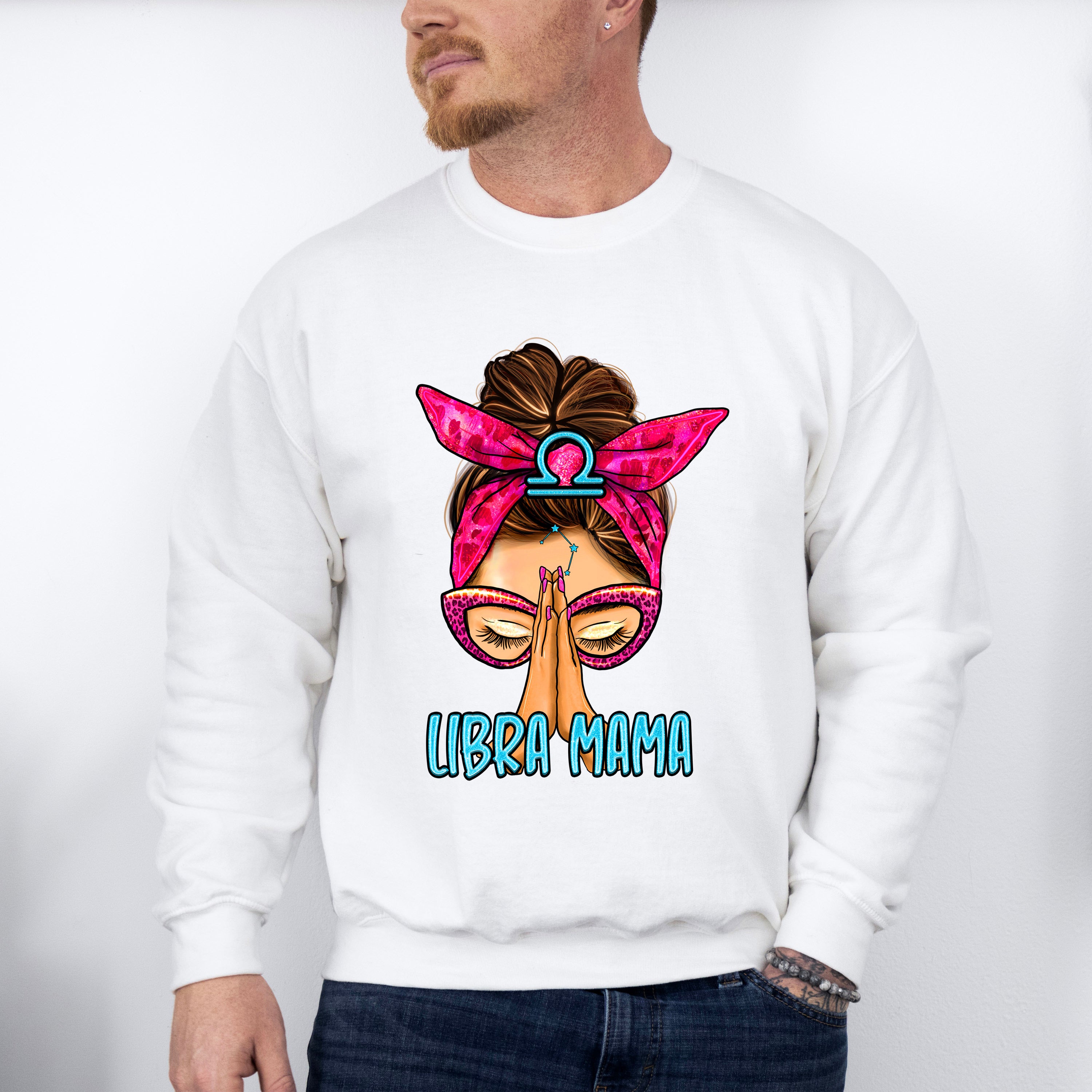 Libra Mama - Zodiac &amp; Horoscopes Unisex Crewneck T-Shirt Sweatshirt Hoodie