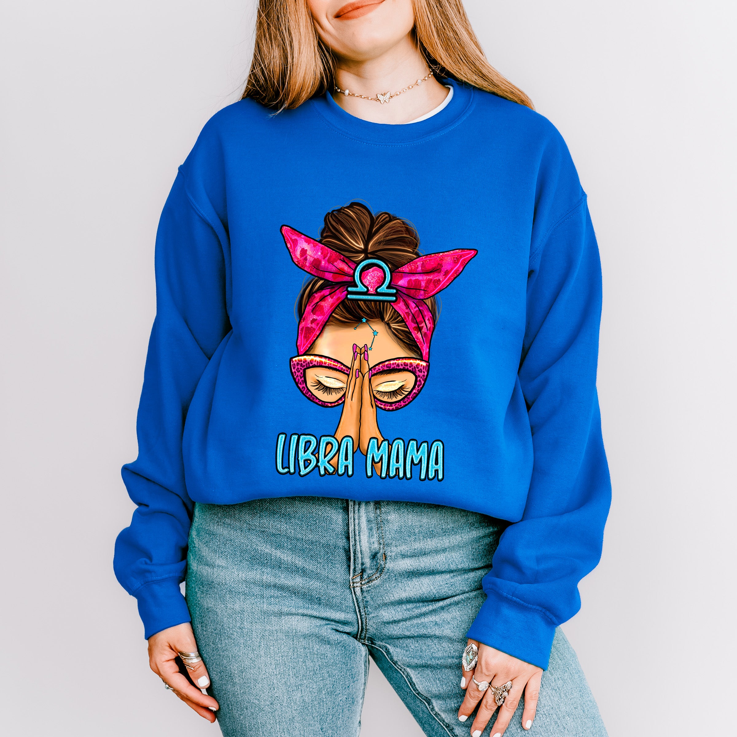 Libra Mama - Zodiac &amp; Horoscopes Unisex Crewneck T-Shirt Sweatshirt Hoodie