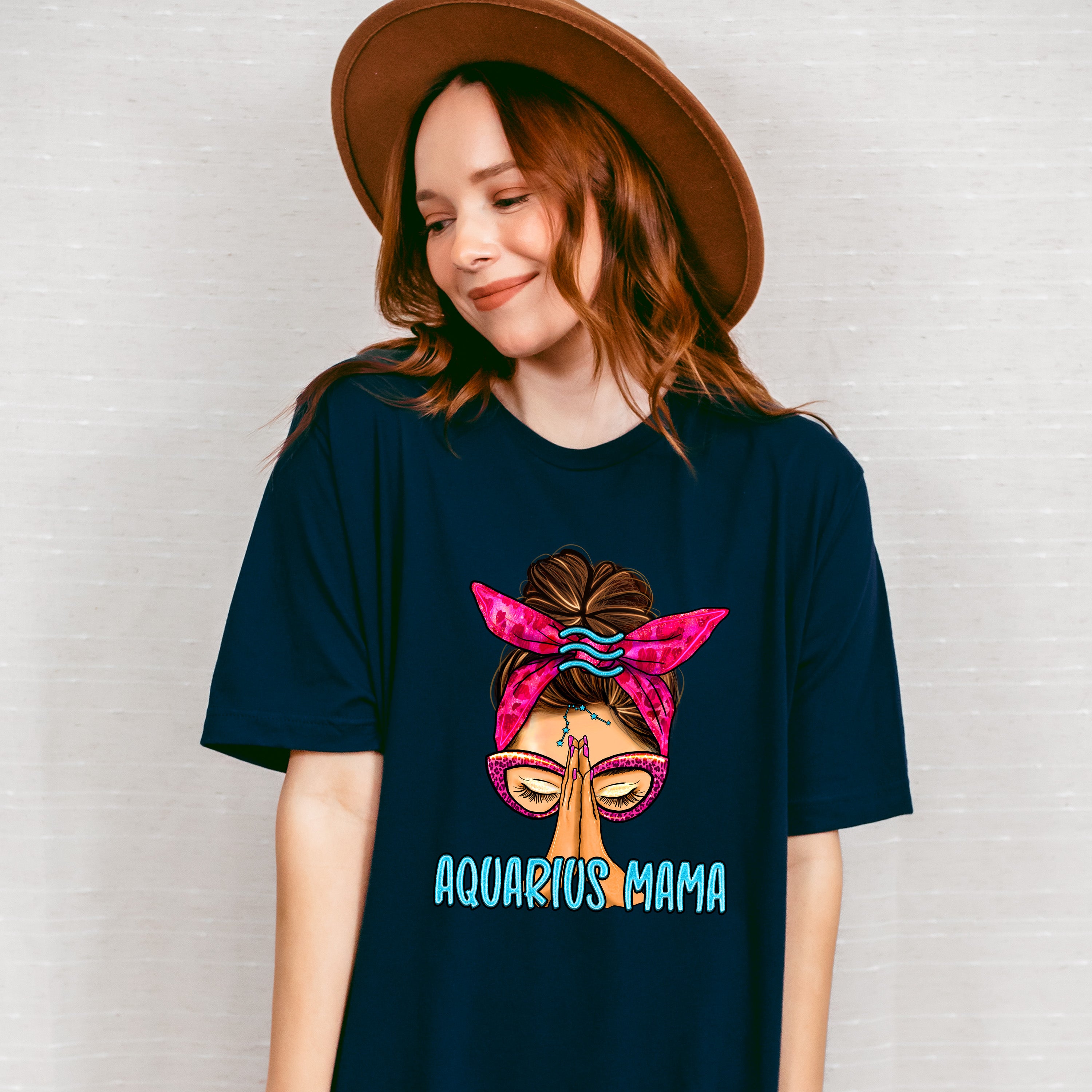 Aquarius Mama - Zodiac &amp; Horoscopes Unisex Crewneck T-Shirt Sweatshirt Hoodie