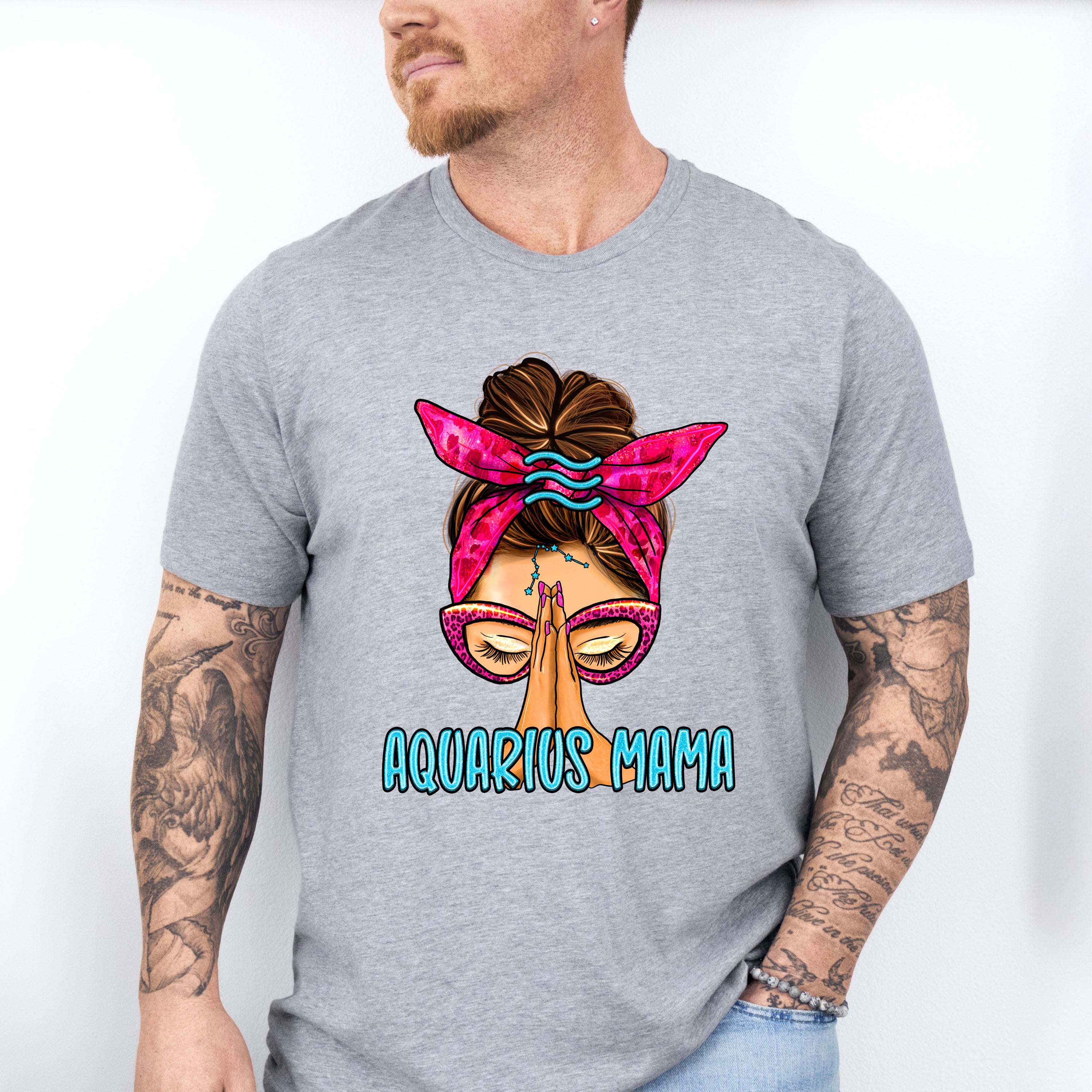 Aquarius Mama - Zodiac &amp; Horoscopes Unisex Crewneck T-Shirt Sweatshirt Hoodie