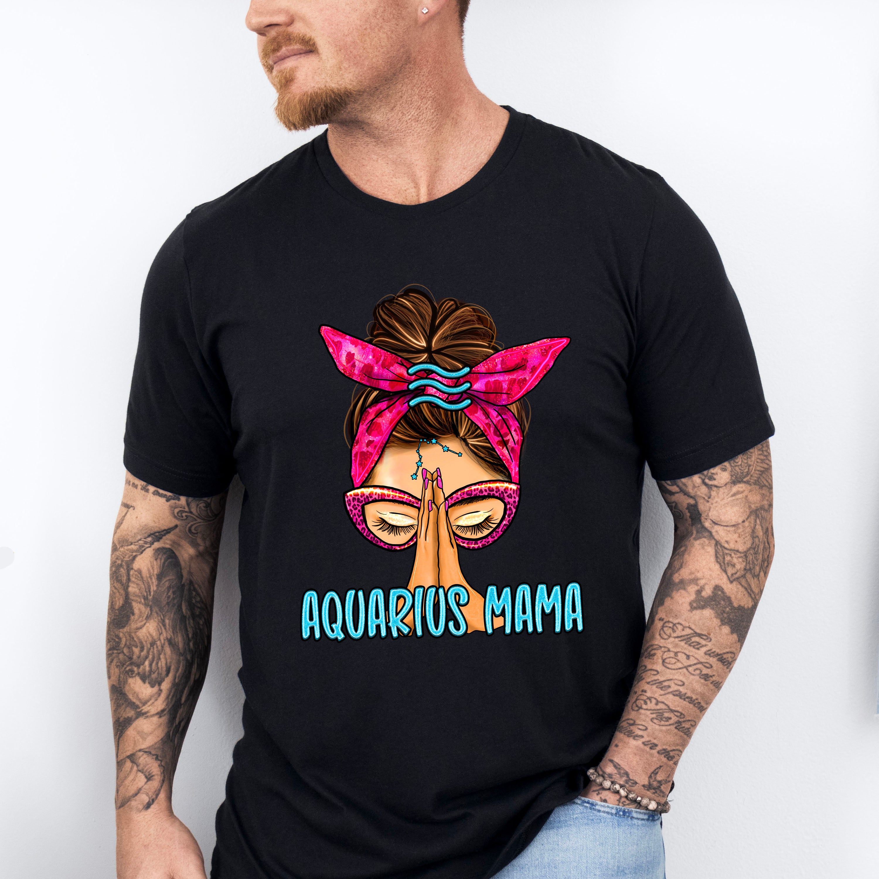 Aquarius Mama - Zodiac &amp; Horoscopes Unisex Crewneck T-Shirt Sweatshirt Hoodie