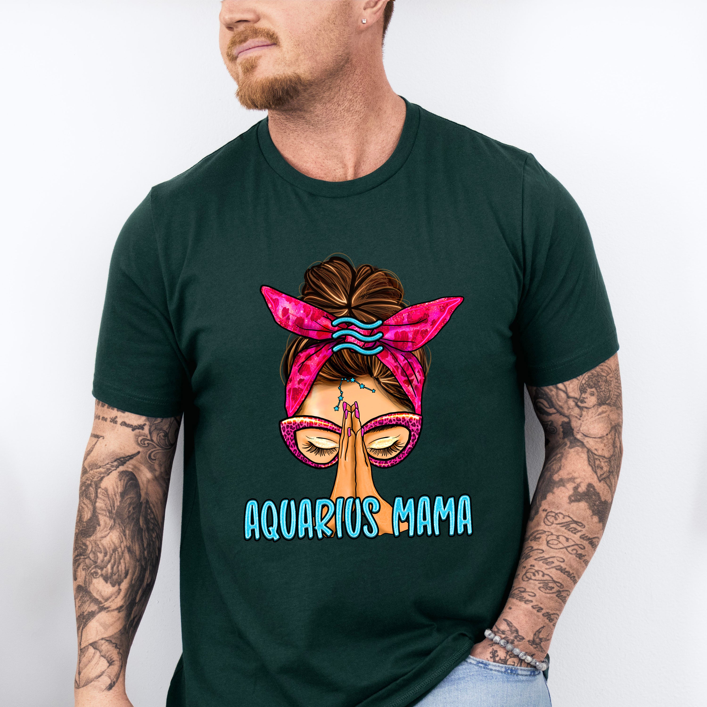 Aquarius Mama - Zodiac &amp; Horoscopes Unisex Crewneck T-Shirt Sweatshirt Hoodie