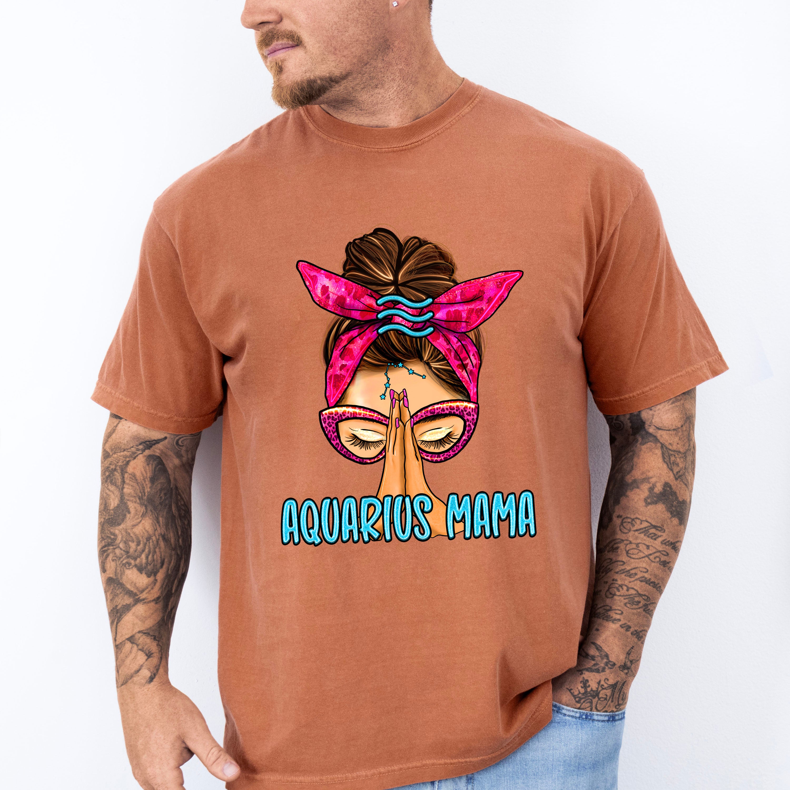 Aquarius Mama - Zodiac &amp; Horoscopes Unisex Crewneck T-Shirt Sweatshirt Hoodie