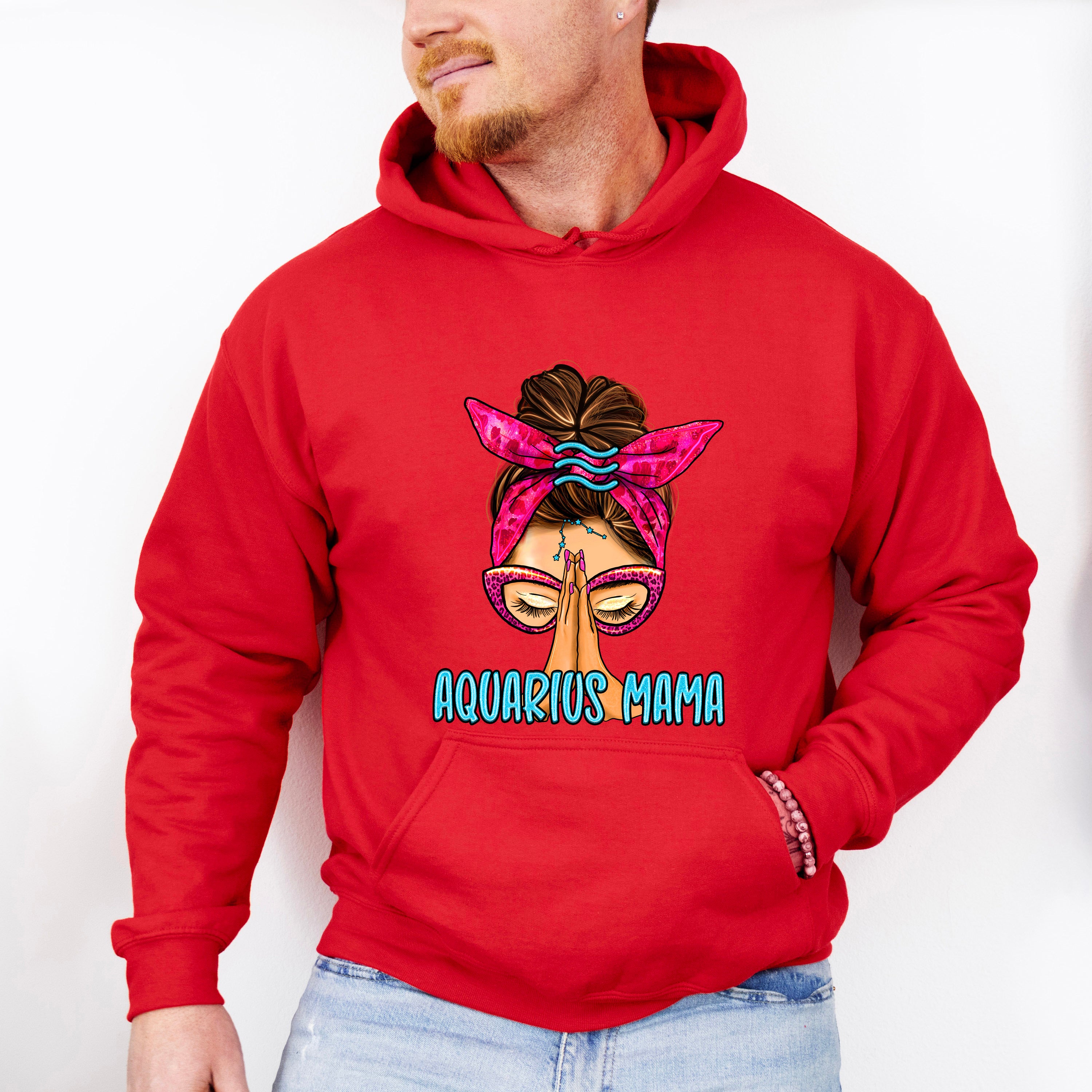 Aquarius Mama - Zodiac &amp; Horoscopes Unisex Crewneck T-Shirt Sweatshirt Hoodie