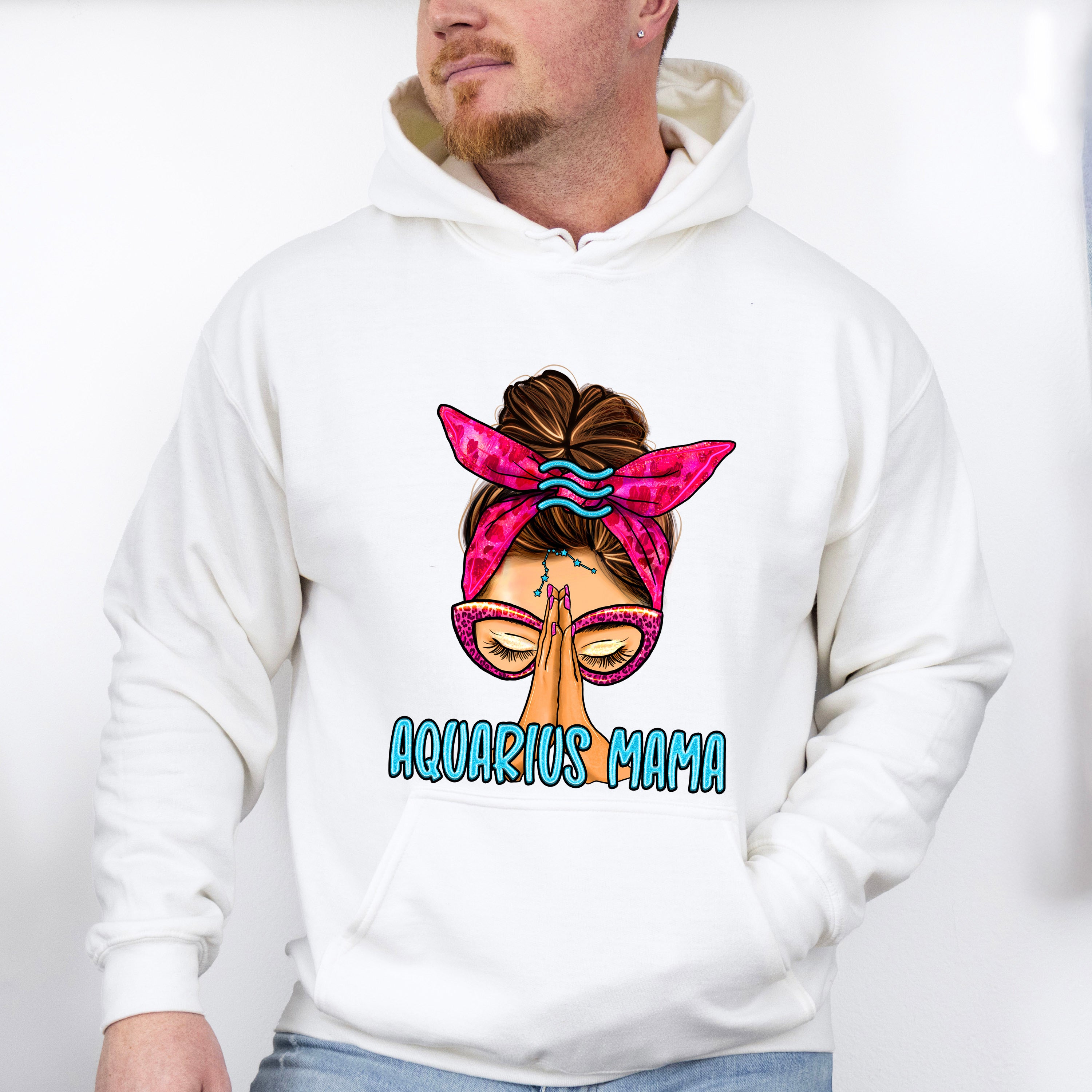 Aquarius Mama - Zodiac &amp; Horoscopes Unisex Crewneck T-Shirt Sweatshirt Hoodie
