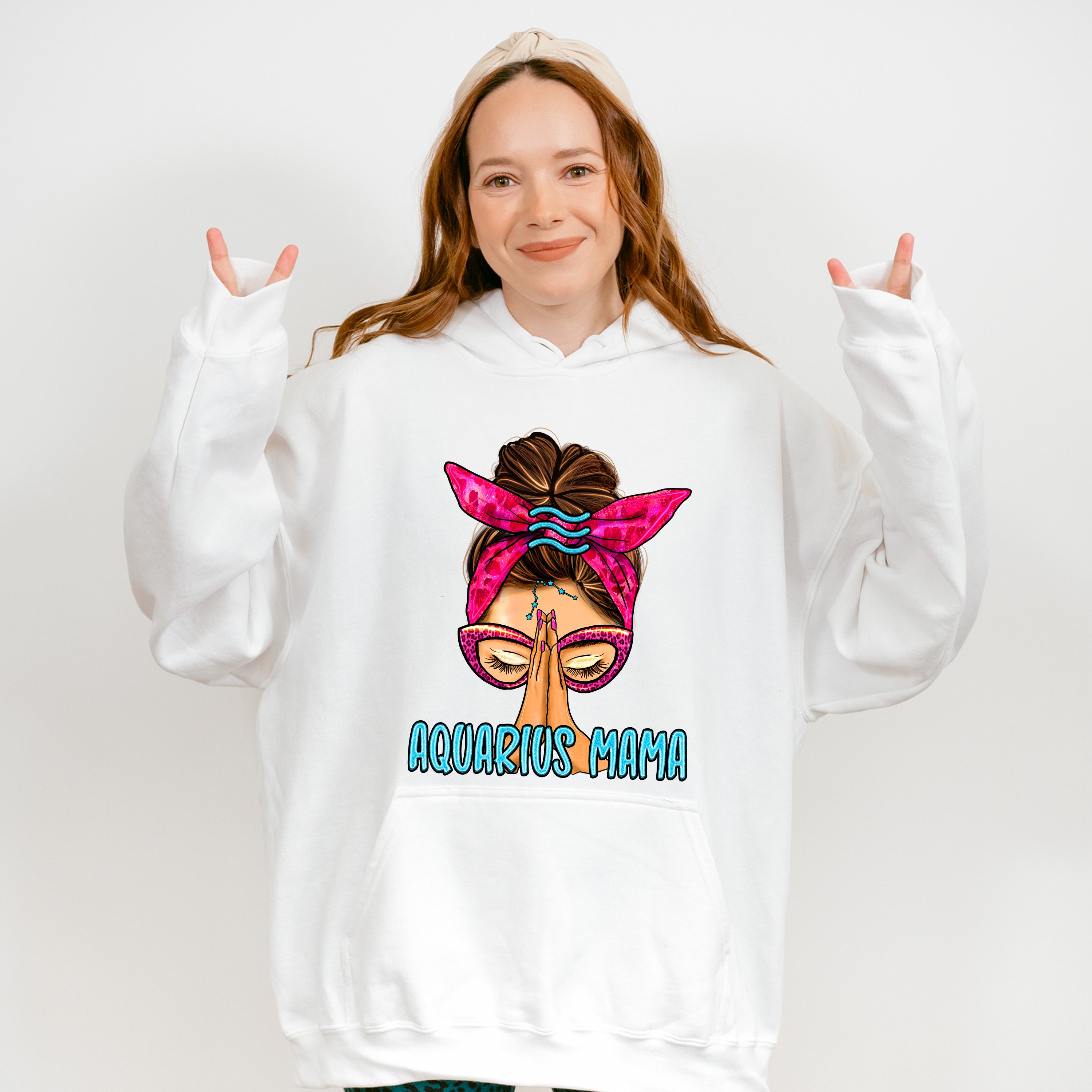 Aquarius Mama - Zodiac &amp; Horoscopes Unisex Crewneck T-Shirt Sweatshirt Hoodie