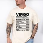 Virgo Nutrition Facts - Zodiac & Horoscopes Unisex Crewneck T-Shirt Sweatshirt Hoodie