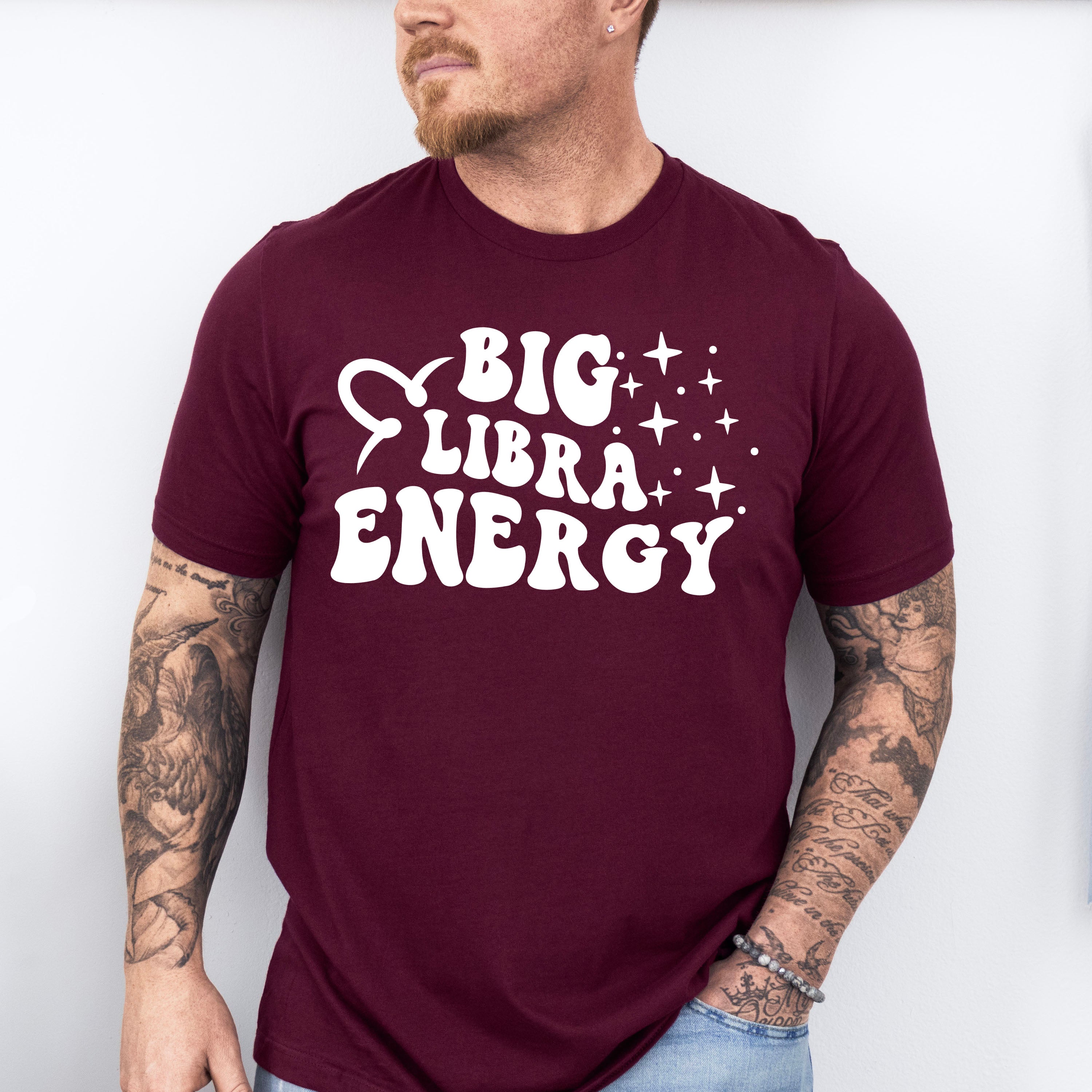 Big Libra Energy - Zodiac &amp; Horoscopes Unisex Crewneck T-Shirt Sweatshirt Hoodie