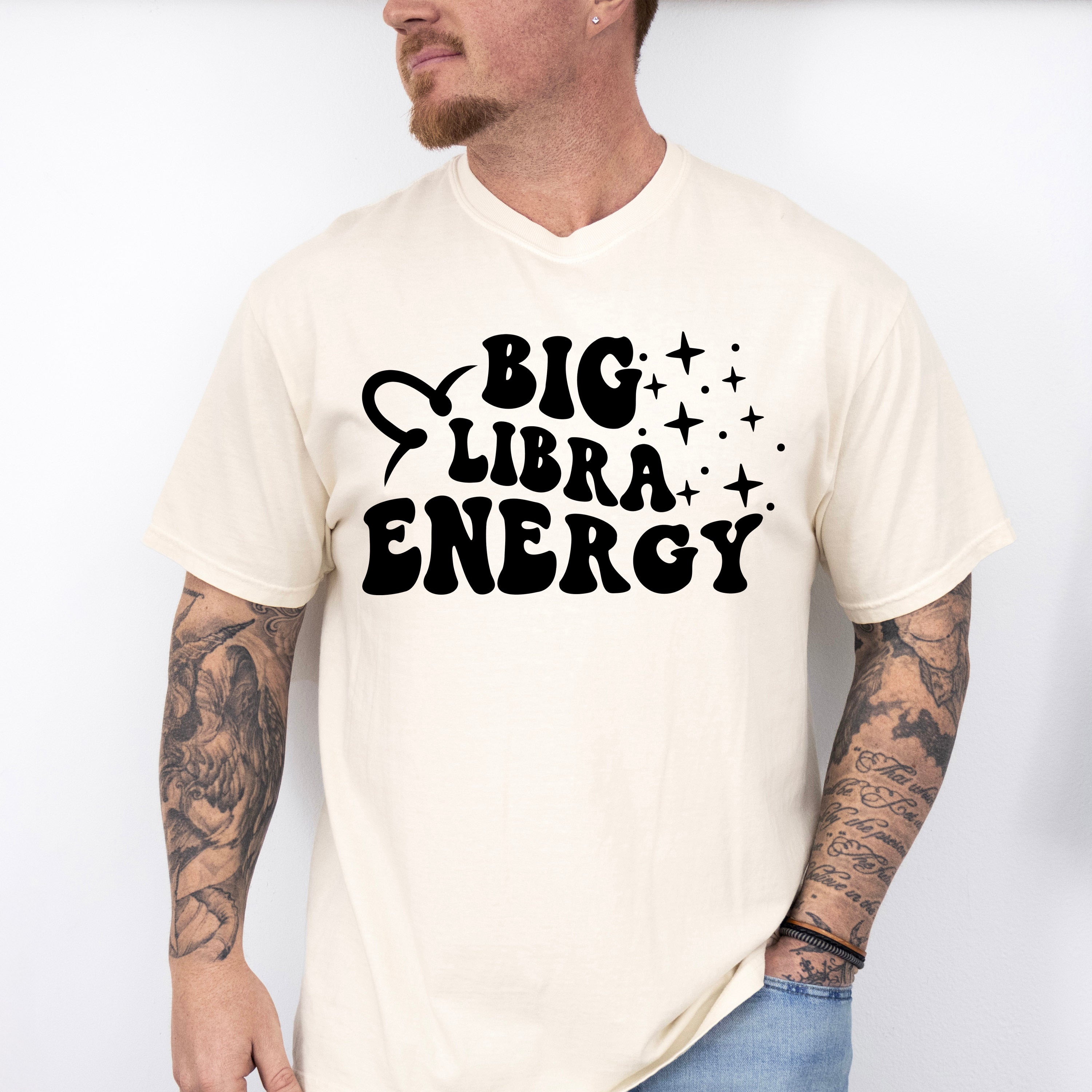Big Libra Energy - Zodiac &amp; Horoscopes Unisex Crewneck T-Shirt Sweatshirt Hoodie