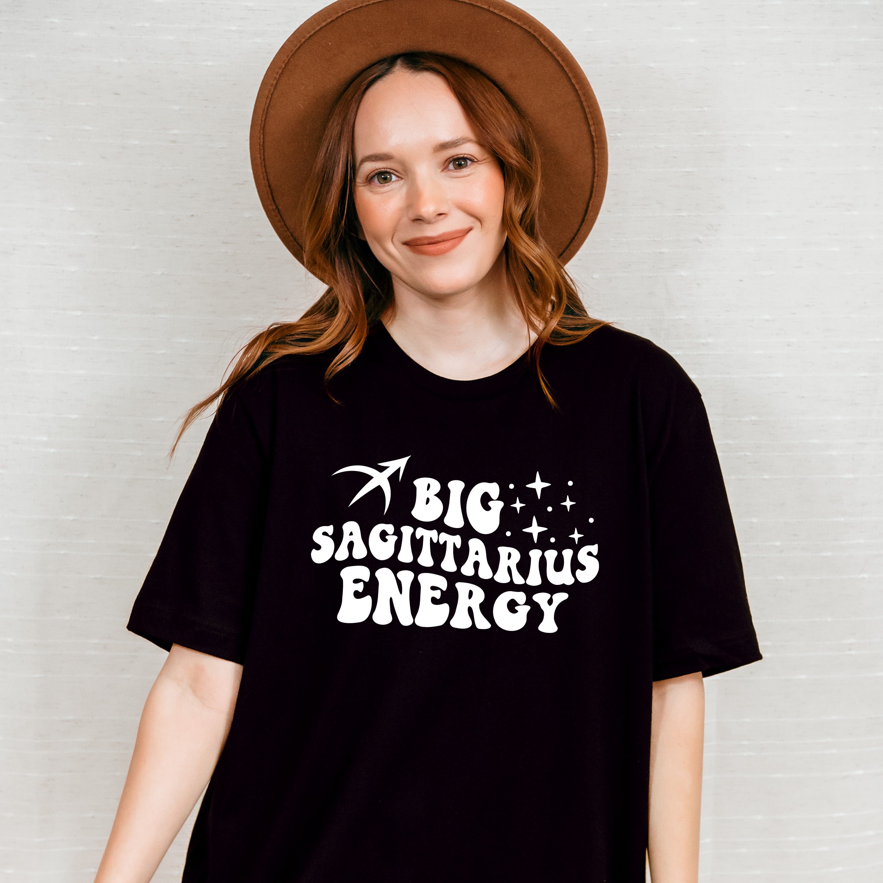Big Sagittarius Energy - Zodiac &amp; Horoscopes Unisex Crewneck T-Shirt Sweatshirt Hoodie