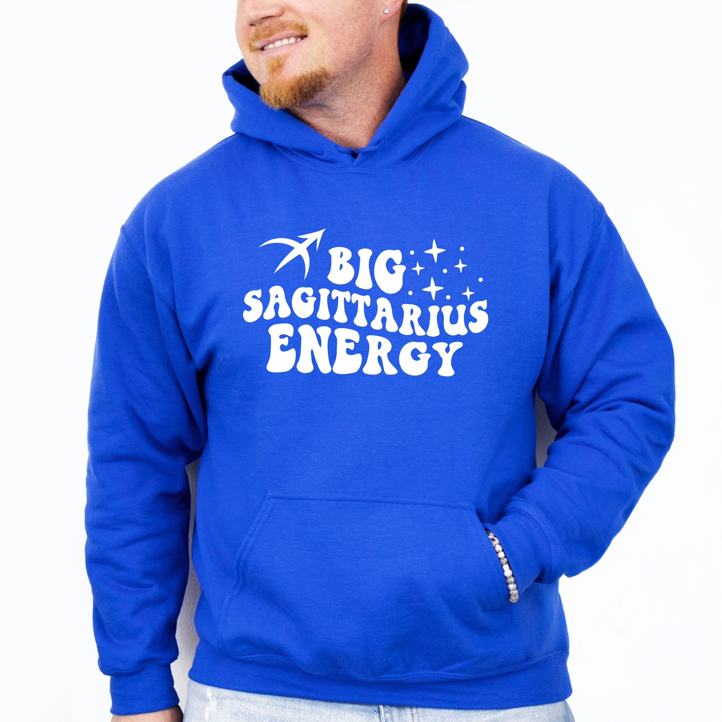 Big Sagittarius Energy - Zodiac &amp; Horoscopes Unisex Crewneck T-Shirt Sweatshirt Hoodie