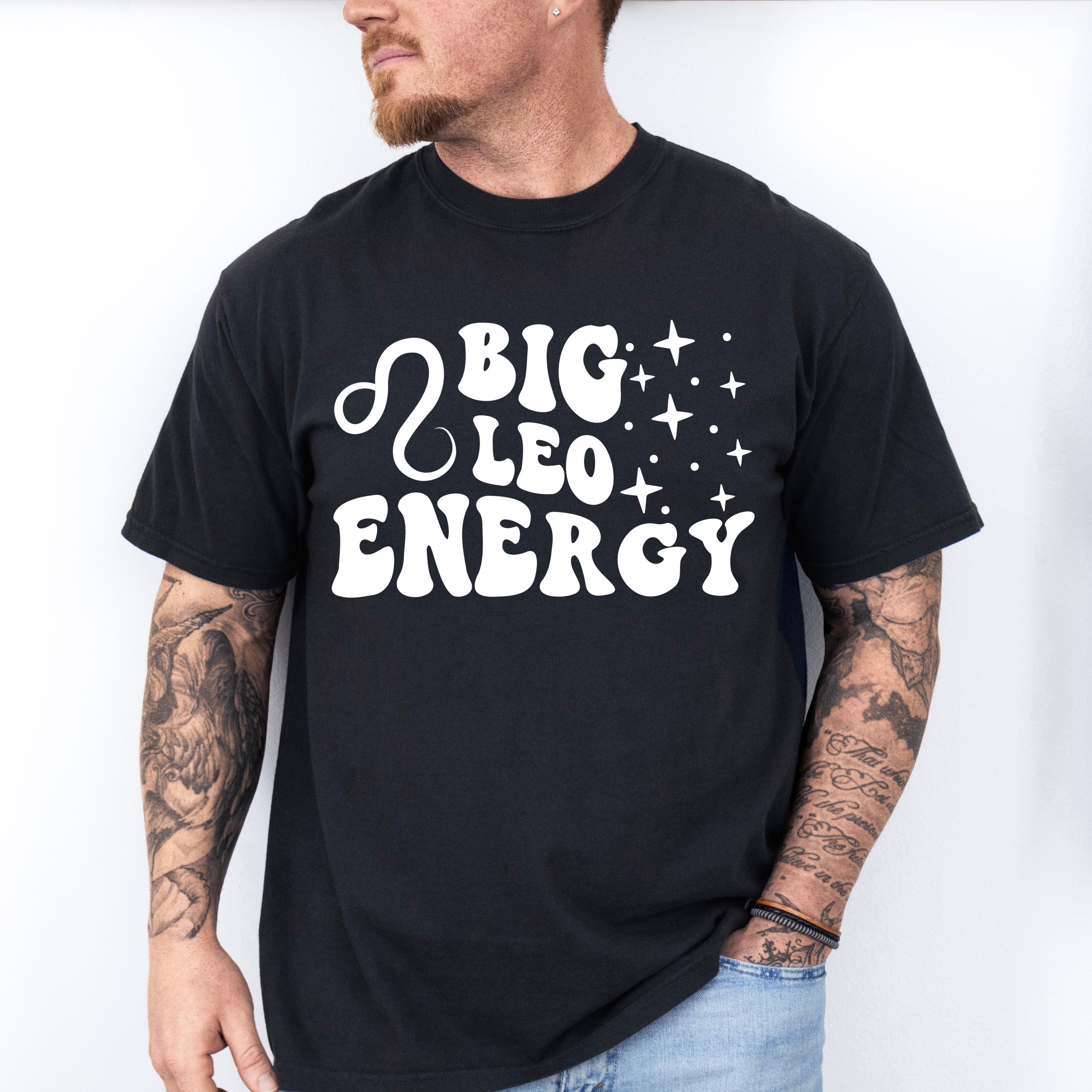 Big Leo Energy - Zodiac &amp; Horoscopes Unisex Crewneck T-Shirt Sweatshirt Hoodie