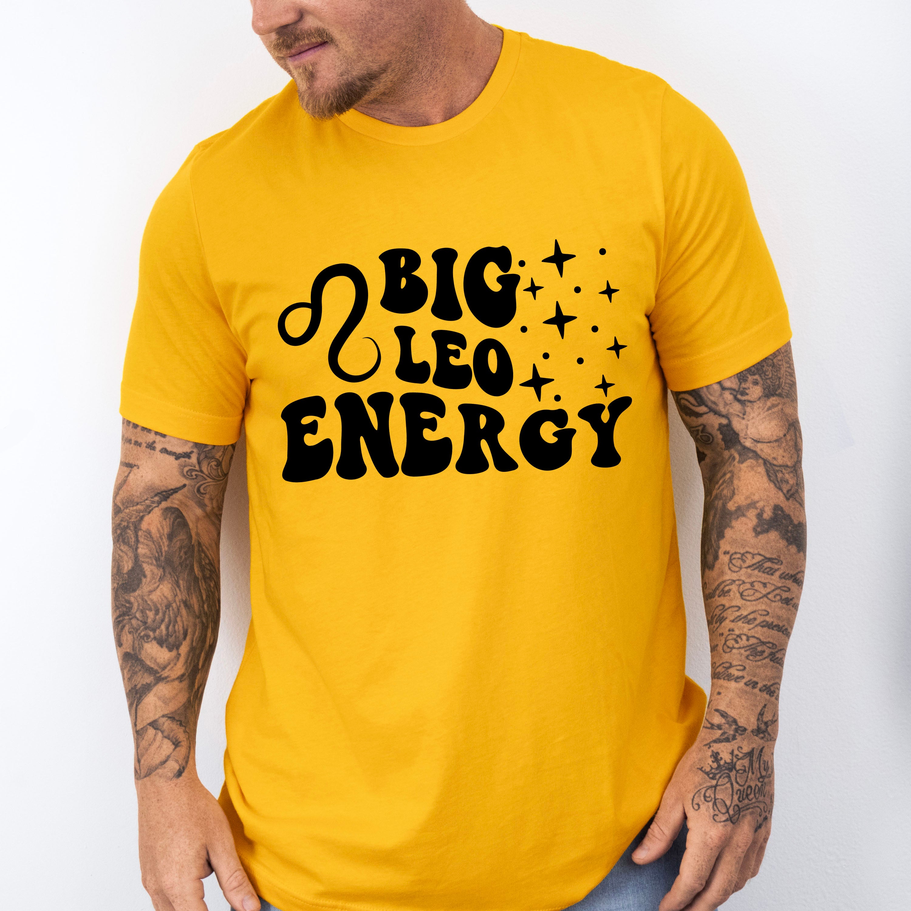 Big Leo Energy - Zodiac &amp; Horoscopes Unisex Crewneck T-Shirt Sweatshirt Hoodie