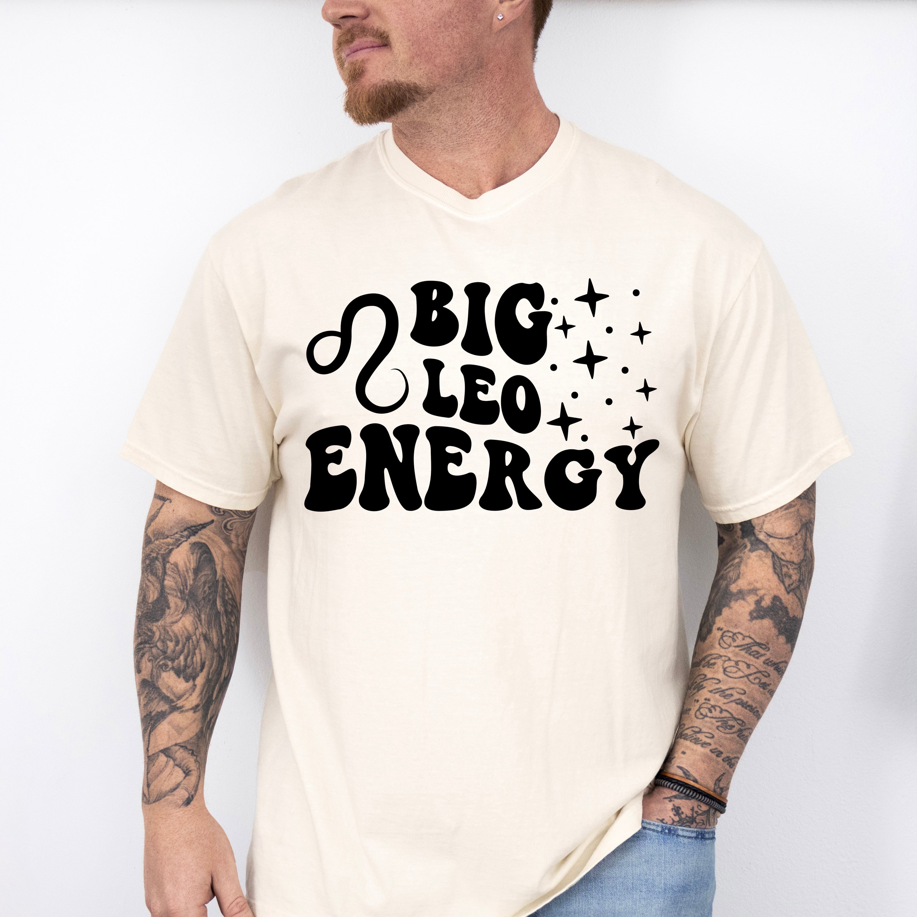 Big Leo Energy - Zodiac &amp; Horoscopes Unisex Crewneck T-Shirt Sweatshirt Hoodie