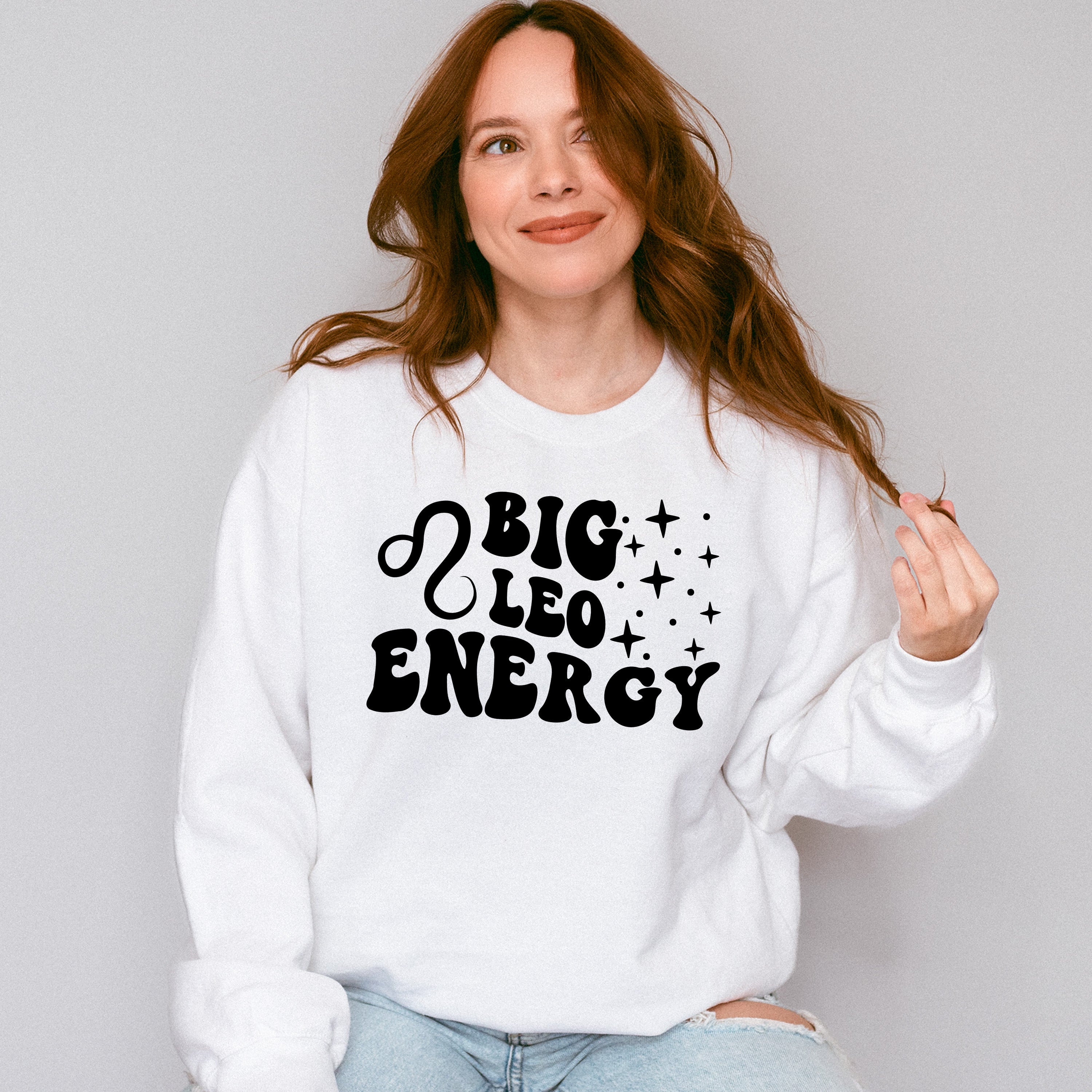 Big Leo Energy - Zodiac &amp; Horoscopes Unisex Crewneck T-Shirt Sweatshirt Hoodie
