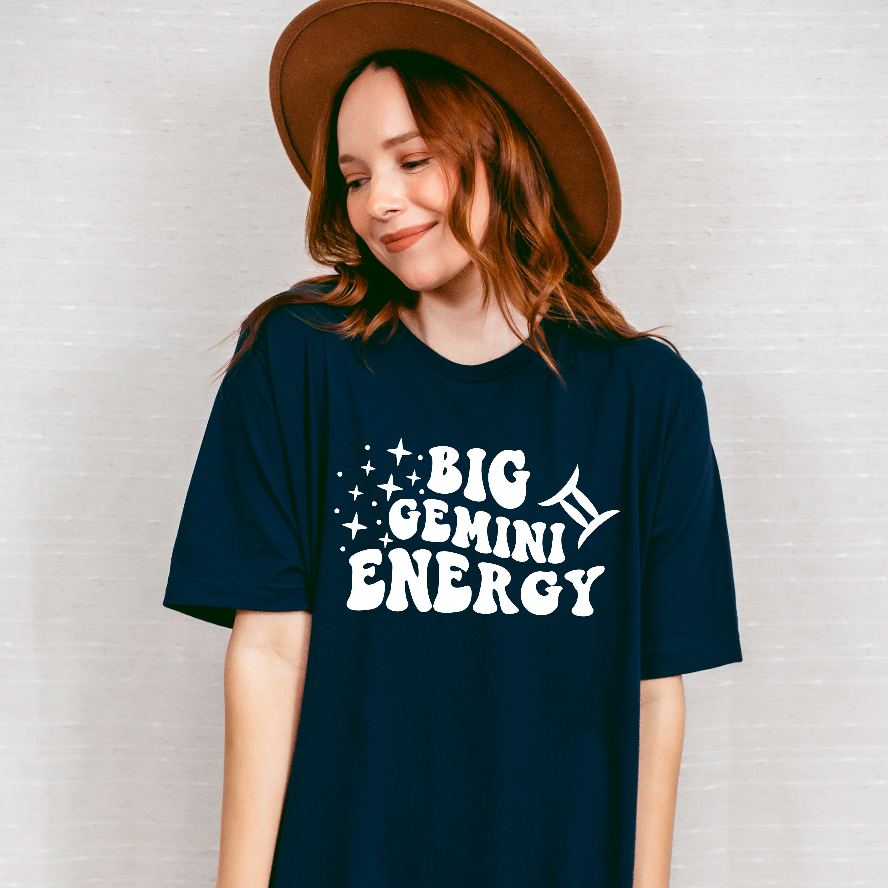 Big Gemini Energy - Zodiac &amp; Horoscopes Unisex Crewneck T-Shirt Sweatshirt Hoodie