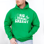 Big Gemini Energy - Zodiac & Horoscopes Unisex Crewneck T-Shirt Sweatshirt Hoodie