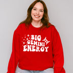 Big Gemini Energy - Zodiac & Horoscopes Unisex Crewneck T-Shirt Sweatshirt Hoodie