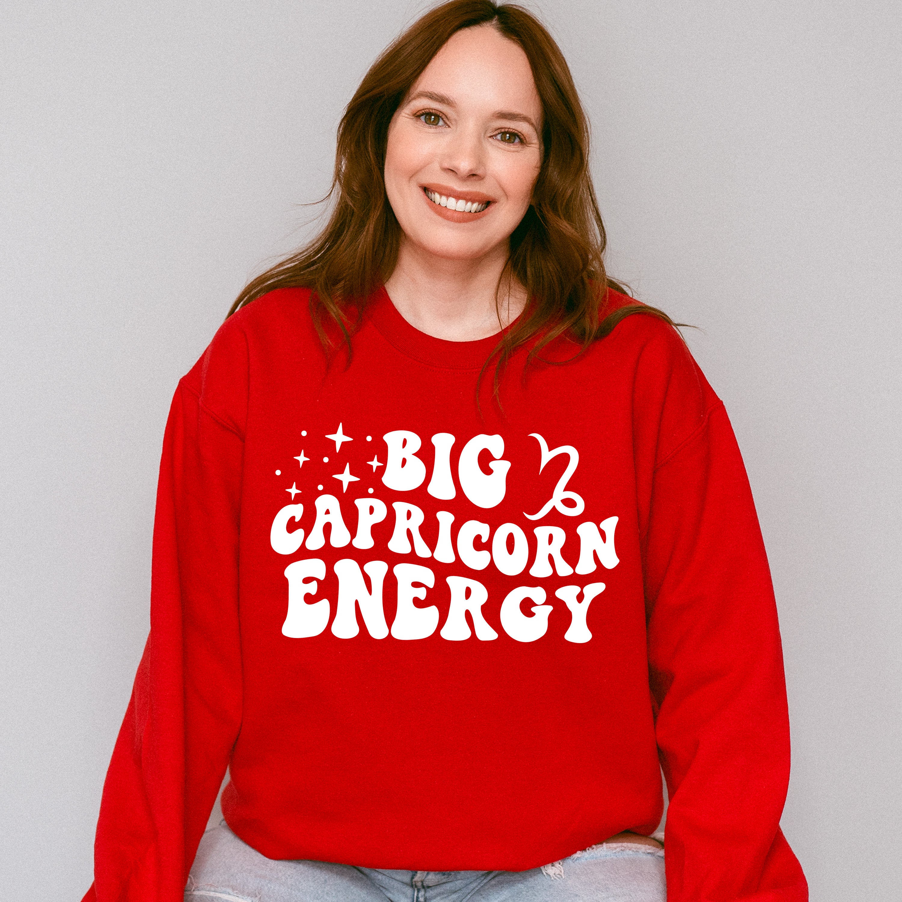 Big Capricorn Energy - Zodiac &amp; Horoscopes Unisex Crewneck T-Shirt Sweatshirt Hoodie