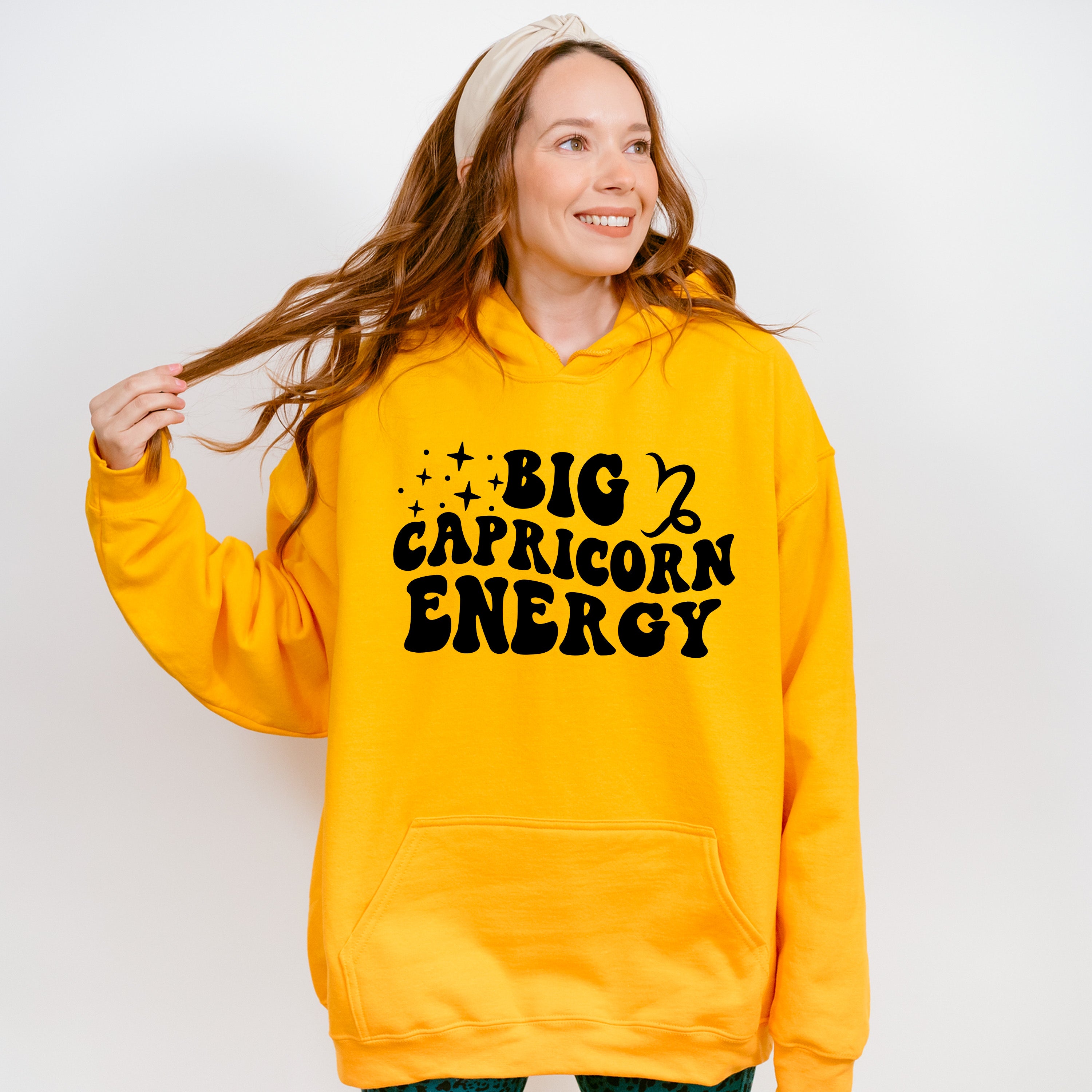 Big Capricorn Energy - Zodiac &amp; Horoscopes Unisex Crewneck T-Shirt Sweatshirt Hoodie