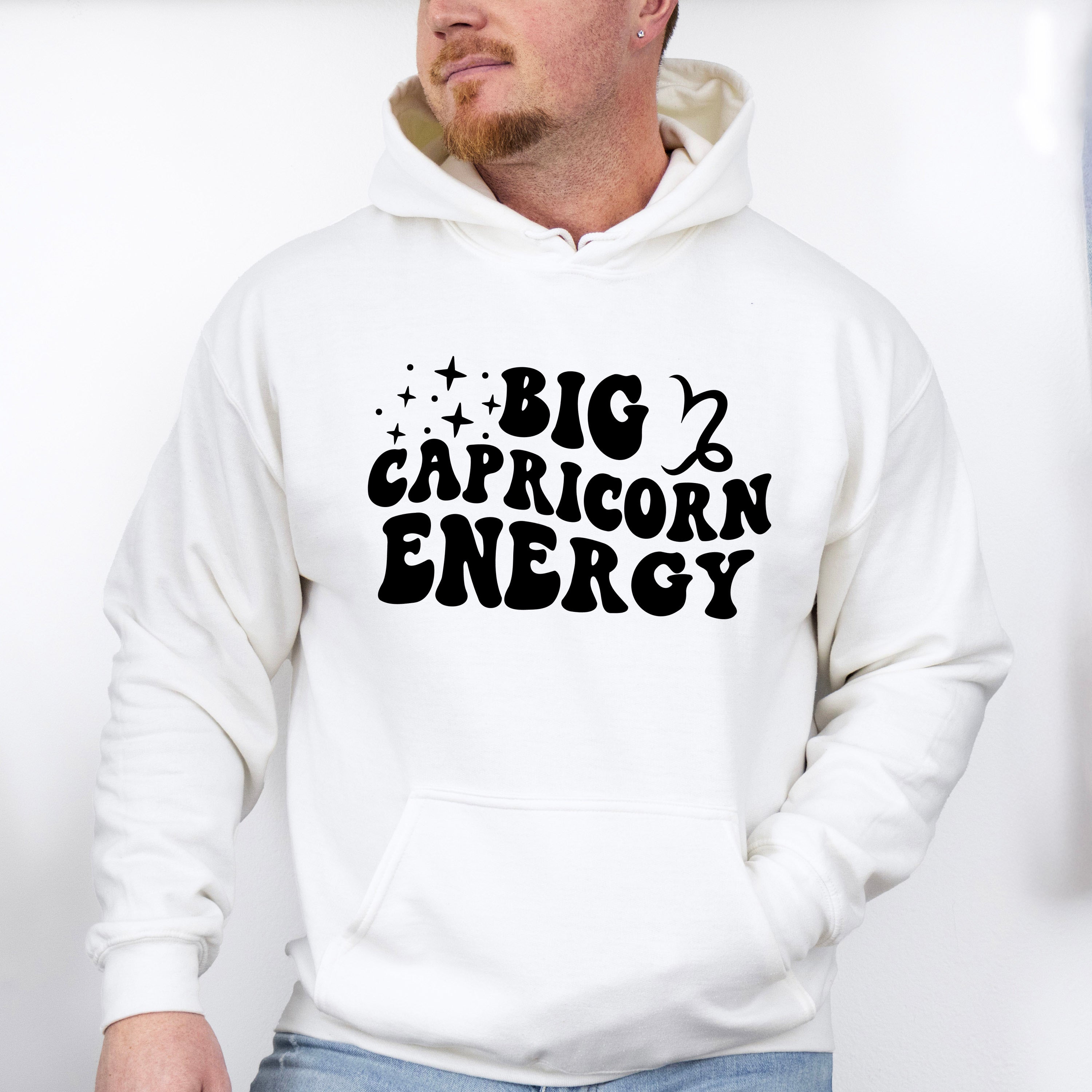 Big Capricorn Energy - Zodiac &amp; Horoscopes Unisex Crewneck T-Shirt Sweatshirt Hoodie