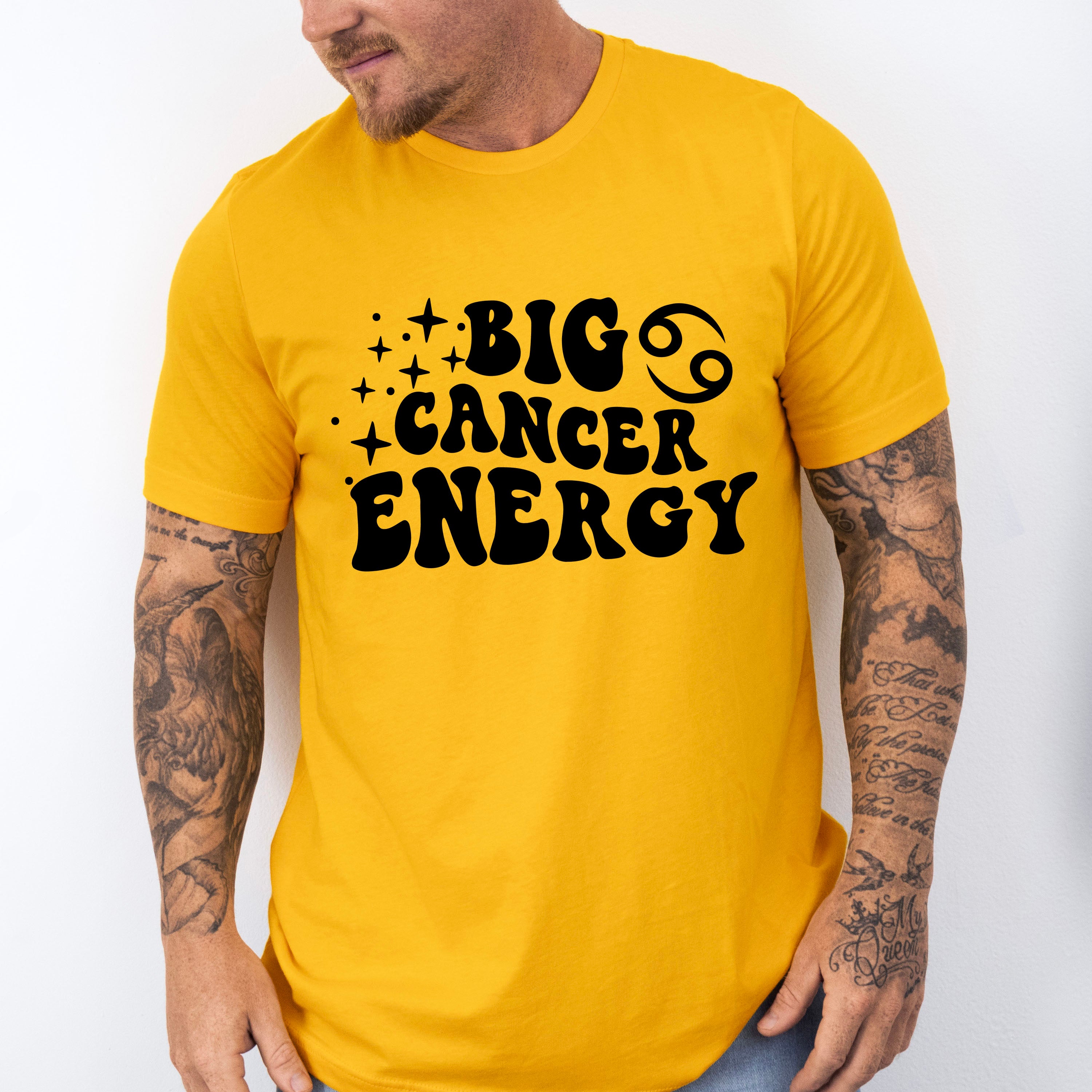 Big Cancer Energy - Zodiac &amp; Horoscopes Unisex Crewneck T-Shirt Sweatshirt Hoodie