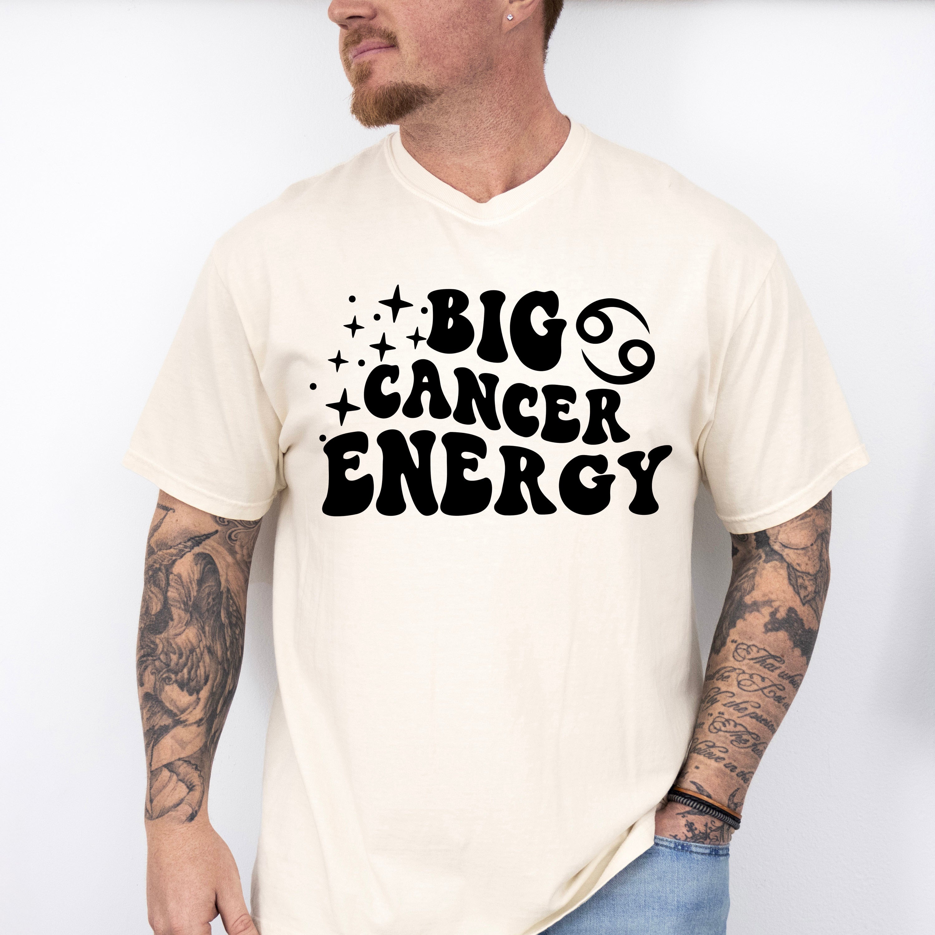 Big Cancer Energy - Zodiac &amp; Horoscopes Unisex Crewneck T-Shirt Sweatshirt Hoodie