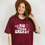 Big Aries Energy - Zodiac & Horoscopes Unisex Crewneck T-Shirt Sweatshirt Hoodie