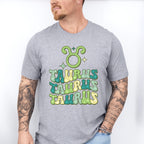 Groovy Taurus Design - Zodiac & Horoscopes Unisex Crewneck T-Shirt Sweatshirt Hoodie
