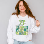 Groovy Taurus Design - Zodiac & Horoscopes Unisex Crewneck T-Shirt Sweatshirt Hoodie