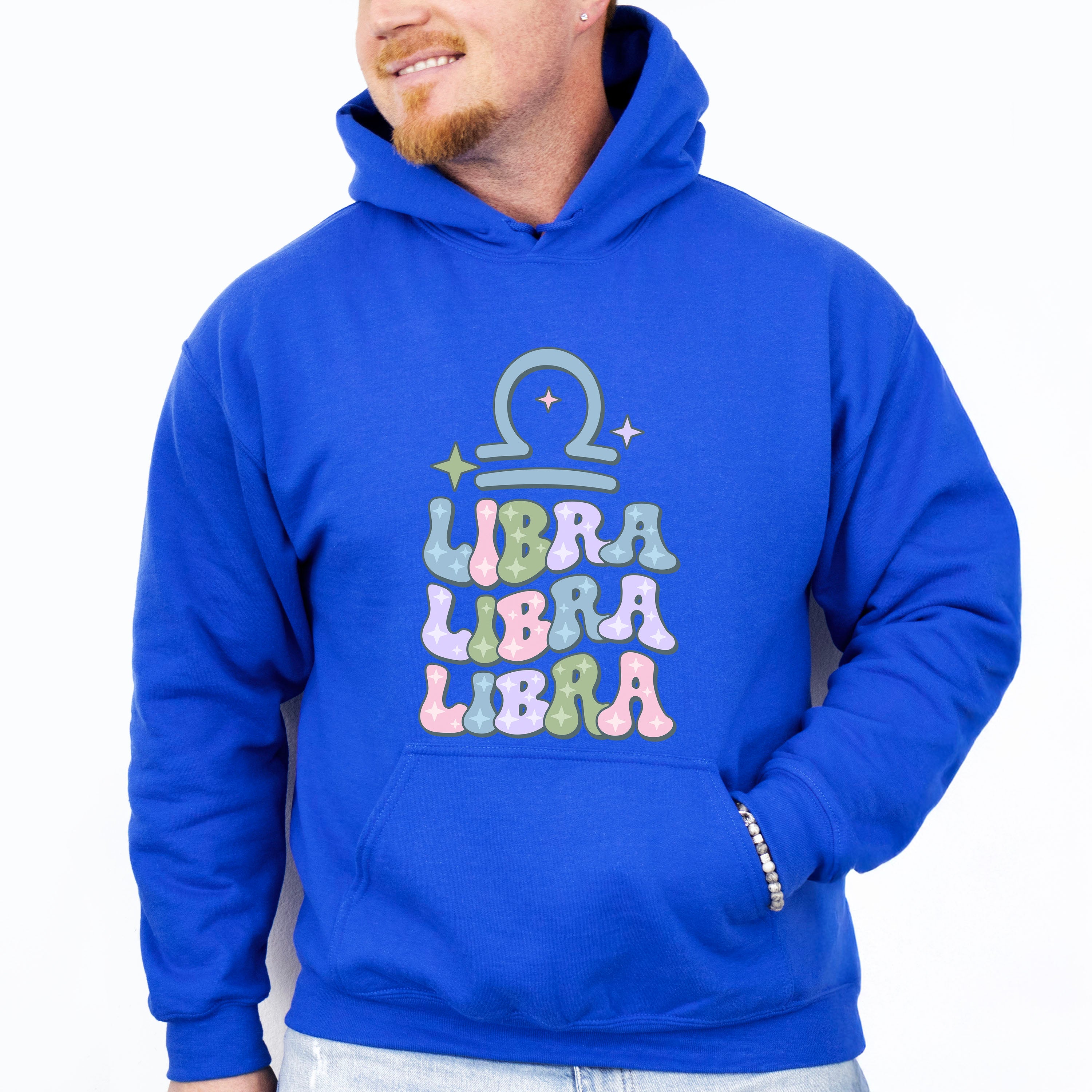Groovy Libra Design - Zodiac &amp; Horoscopes Unisex Crewneck T-Shirt Sweatshirt Hoodie