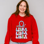 Groovy Libra Design - Zodiac & Horoscopes Unisex Crewneck T-Shirt Sweatshirt Hoodie