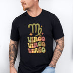 Groovy Virgo Design - Zodiac & Horoscopes Unisex Crewneck T-Shirt Sweatshirt Hoodie