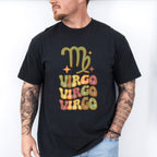 Groovy Virgo Design - Zodiac & Horoscopes Unisex Crewneck T-Shirt Sweatshirt Hoodie