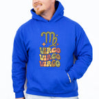 Groovy Virgo Design - Zodiac & Horoscopes Unisex Crewneck T-Shirt Sweatshirt Hoodie